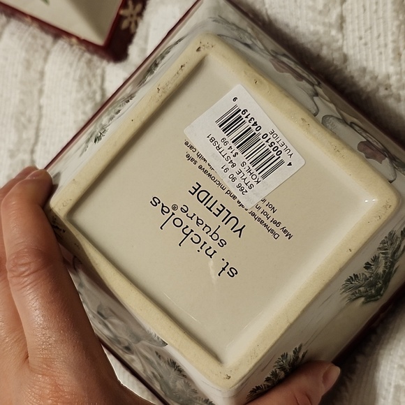 St.nichoas square plates - Picture 2 of 4